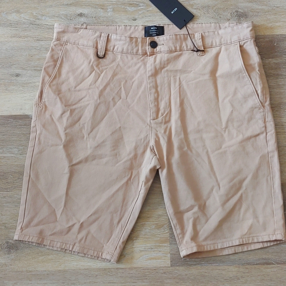 NWT Neuw Men's Cody Short Tan Shorts Size 38
